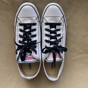White Converse All Stars